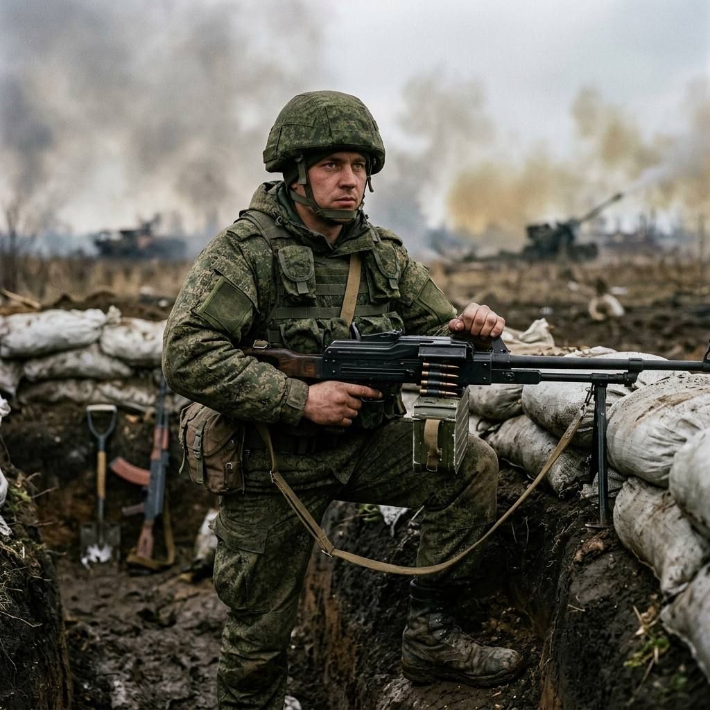 Machine gunner